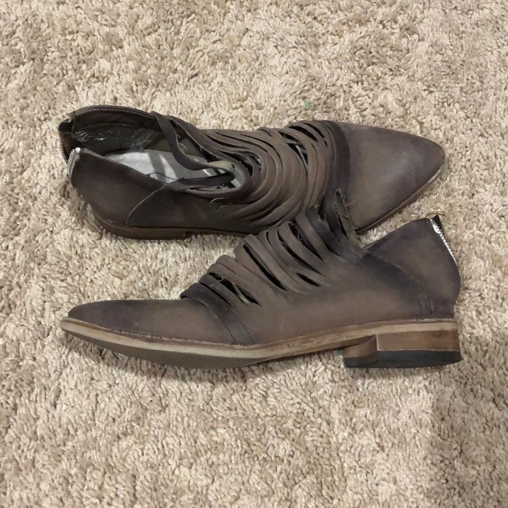 Free people leather shoes